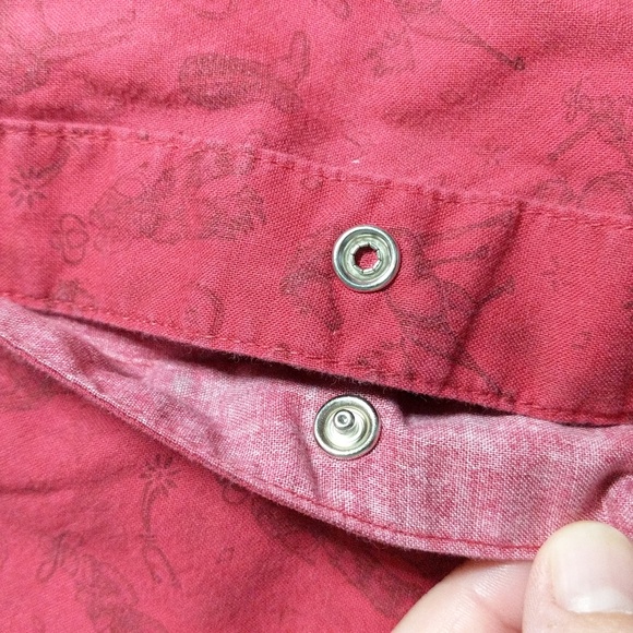 Wrangler Blues | western snap button sleeveless shirt XXL plus size VTG flaw - Picture 12 of 16